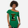 Stronger Than Your Feelings-Womens-Off Shoulder-Tee-Xentee