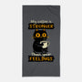 Stronger Than Your Feelings-None-Beach-Towel-Xentee