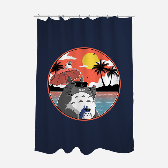 Summer Spirit-None-Polyester-Shower Curtain-Tri haryadi