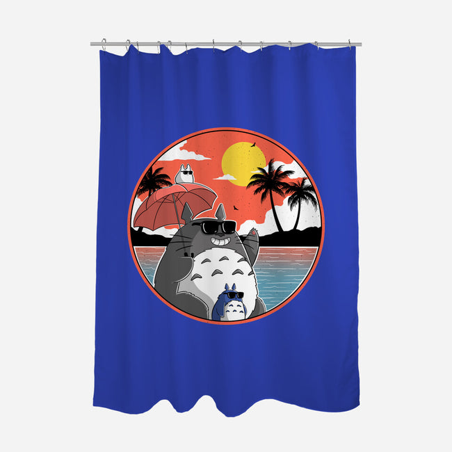 Summer Spirit-None-Polyester-Shower Curtain-Tri haryadi