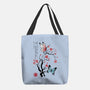 Two Butterflies Sumi-e-None-Basic Tote-Bag-DrMonekers