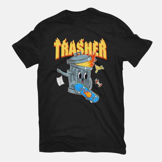 Trasher Skater-Mens-Premium-Tee-Tri haryadi