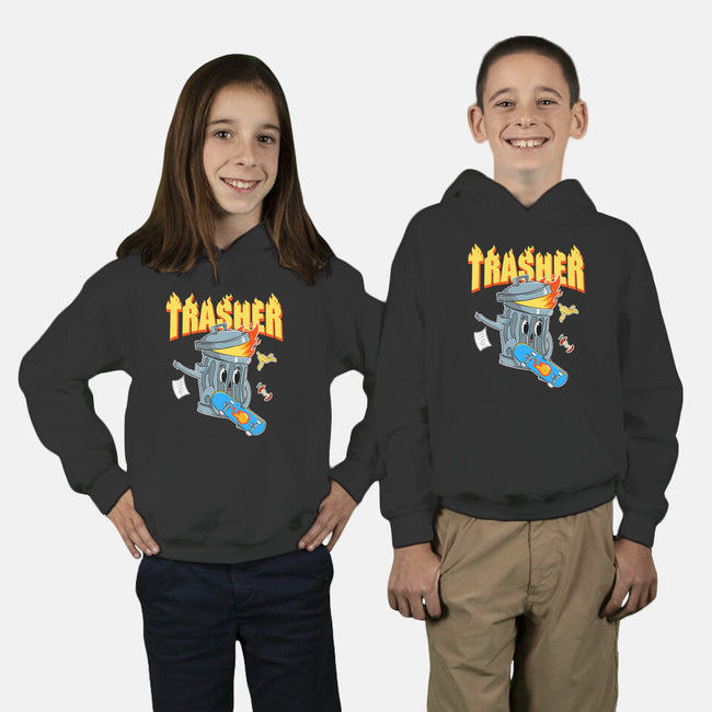 Trasher Skater-Youth-Pullover-Sweatshirt-Tri haryadi