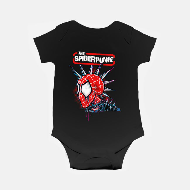 The Spiderpunk-Baby-Basic-Onesie-joerawks