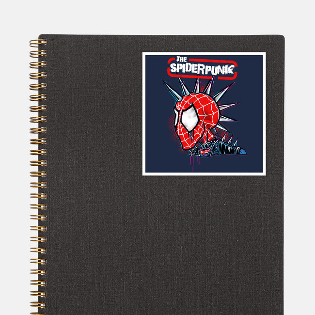 The Spiderpunk-None-Glossy-Sticker-joerawks