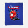 The Spiderpunk-None-Fleece-Blanket-joerawks