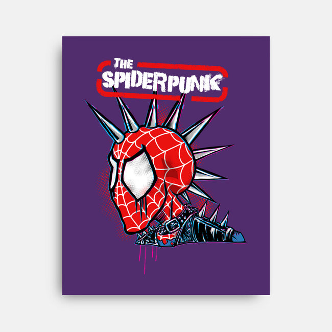 The Spiderpunk-None-Stretched-Canvas-joerawks