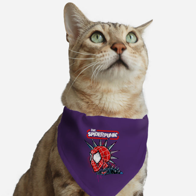 The Spiderpunk-Cat-Adjustable-Pet Collar-joerawks