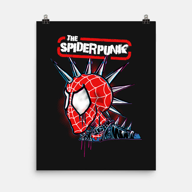 The Spiderpunk-None-Matte-Poster-joerawks