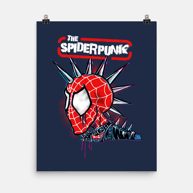 The Spiderpunk-None-Matte-Poster-joerawks