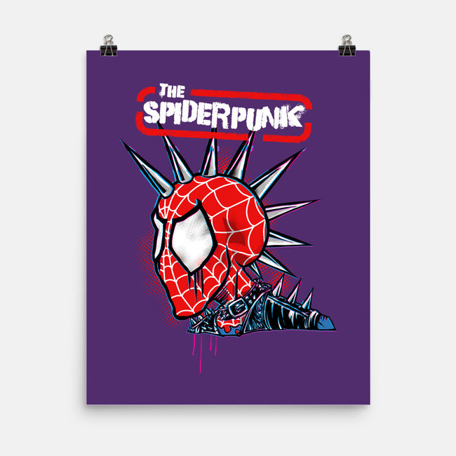 The Spiderpunk-None-Matte-Poster-joerawks