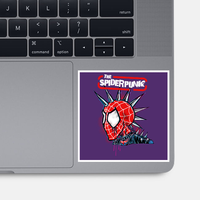 The Spiderpunk-None-Glossy-Sticker-joerawks