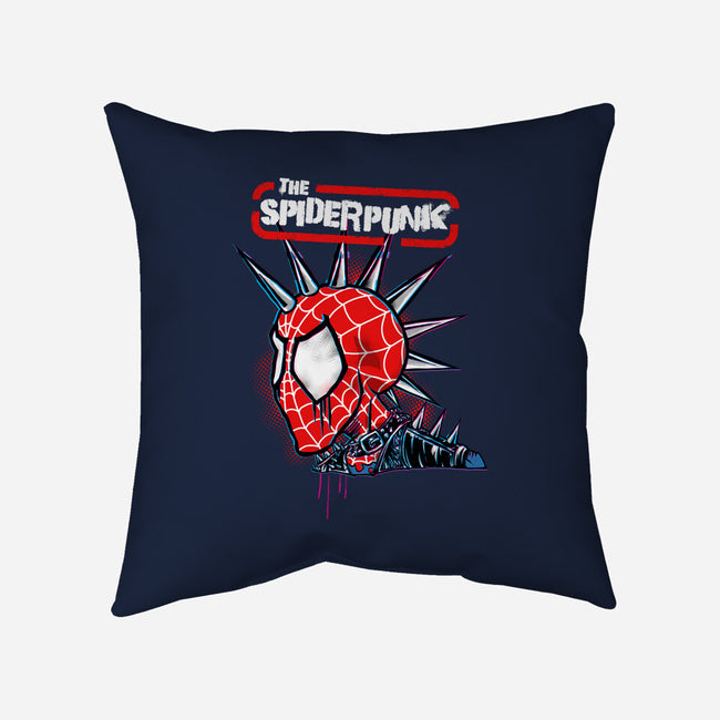 The Spiderpunk-None-Non-Removable Cover w Insert-Throw Pillow-joerawks