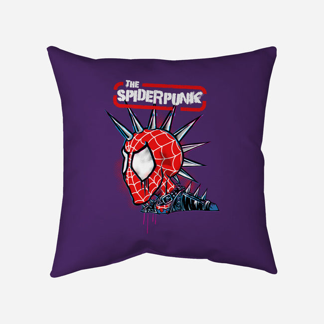 The Spiderpunk-None-Non-Removable Cover w Insert-Throw Pillow-joerawks