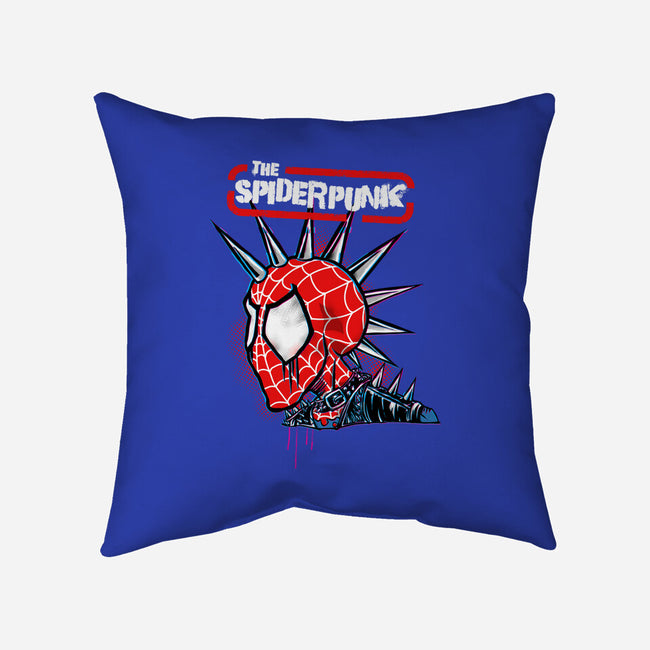 The Spiderpunk-None-Non-Removable Cover w Insert-Throw Pillow-joerawks