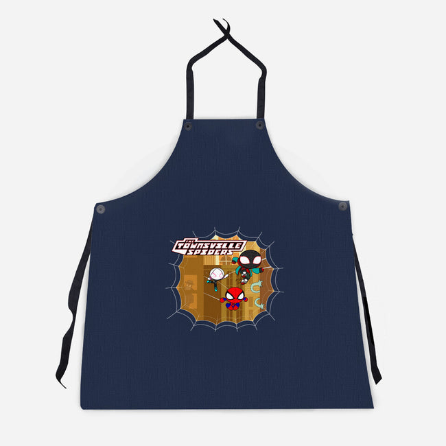 The Townsville Spiders-Unisex-Kitchen-Apron-Taaroko