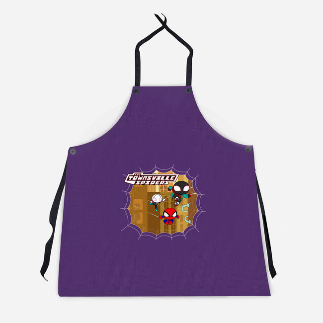 The Townsville Spiders-Unisex-Kitchen-Apron-Taaroko