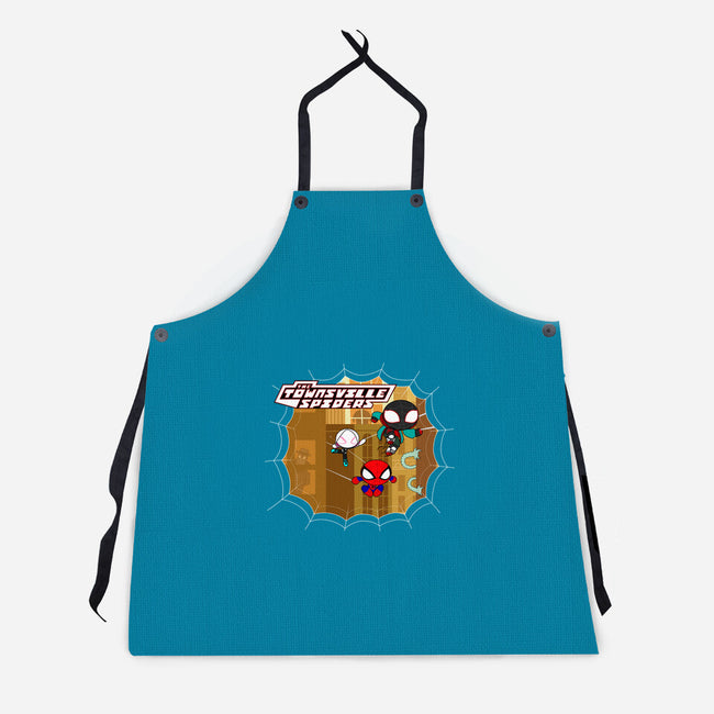 The Townsville Spiders-Unisex-Kitchen-Apron-Taaroko