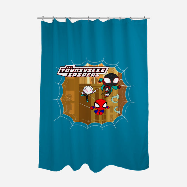 The Townsville Spiders-None-Polyester-Shower Curtain-Taaroko