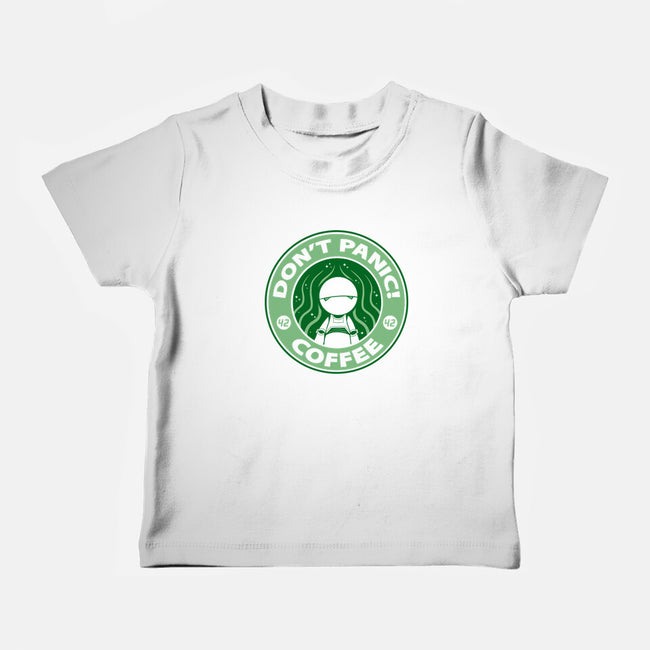 Don't Panic Coffee-Baby-Basic-Tee-Umberto Vicente