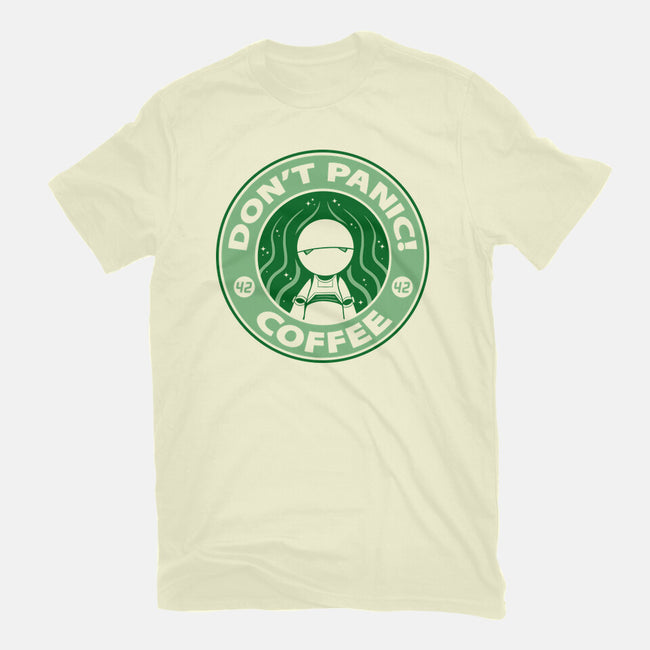 Don't Panic Coffee-Mens-Premium-Tee-Umberto Vicente