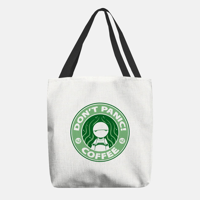 Don't Panic Coffee-None-Basic Tote-Bag-Umberto Vicente