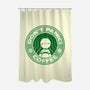 Don't Panic Coffee-None-Polyester-Shower Curtain-Umberto Vicente