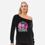 Robert-Womens-Off Shoulder-Sweatshirt-demonigote