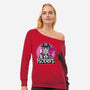 Robert-Womens-Off Shoulder-Sweatshirt-demonigote