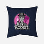 Robert-None-Removable Cover-Throw Pillow-demonigote