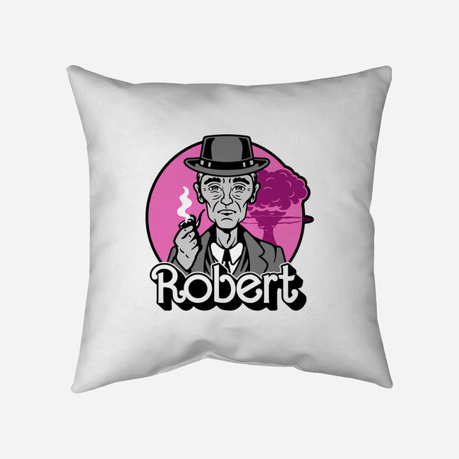 Robert-None-Removable Cover-Throw Pillow-demonigote