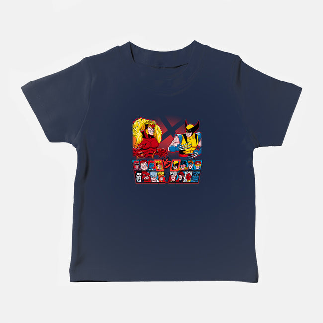 Mutant Fighter-Baby-Basic-Tee-Andriu