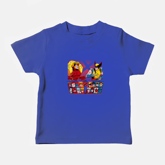 Mutant Fighter-Baby-Basic-Tee-Andriu