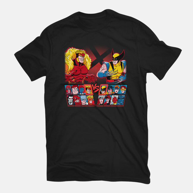 Mutant Fighter-Mens-Basic-Tee-Andriu