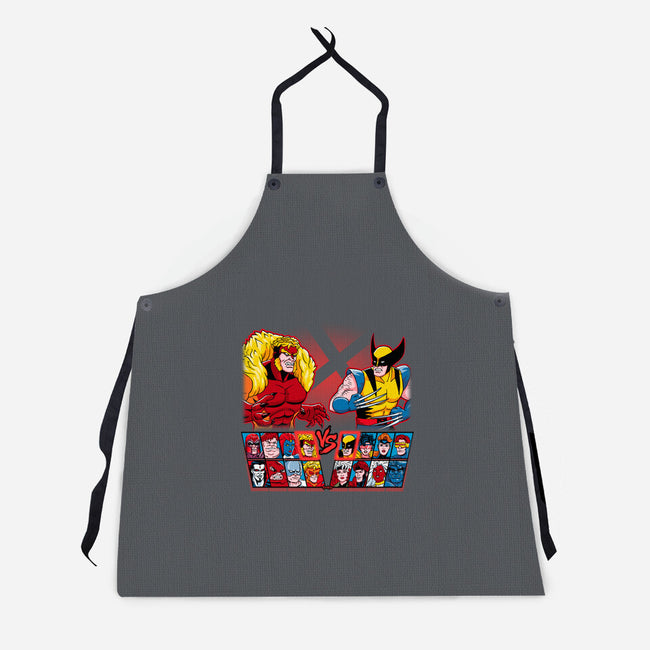 Mutant Fighter-Unisex-Kitchen-Apron-Andriu