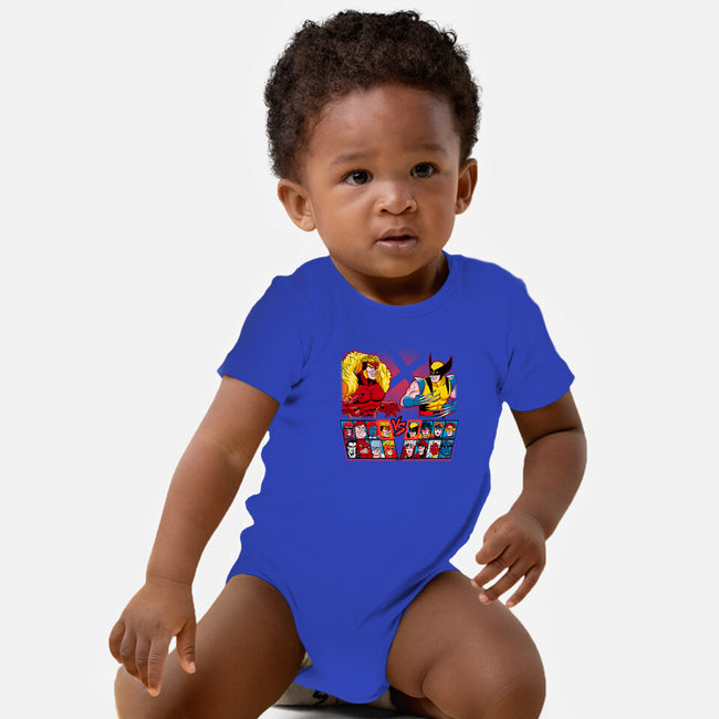 Mutant Fighter-Baby-Basic-Onesie-Andriu