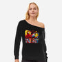 Mutant Fighter-Womens-Off Shoulder-Sweatshirt-Andriu