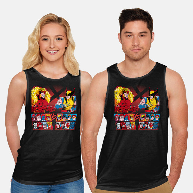 Mutant Fighter-Unisex-Basic-Tank-Andriu