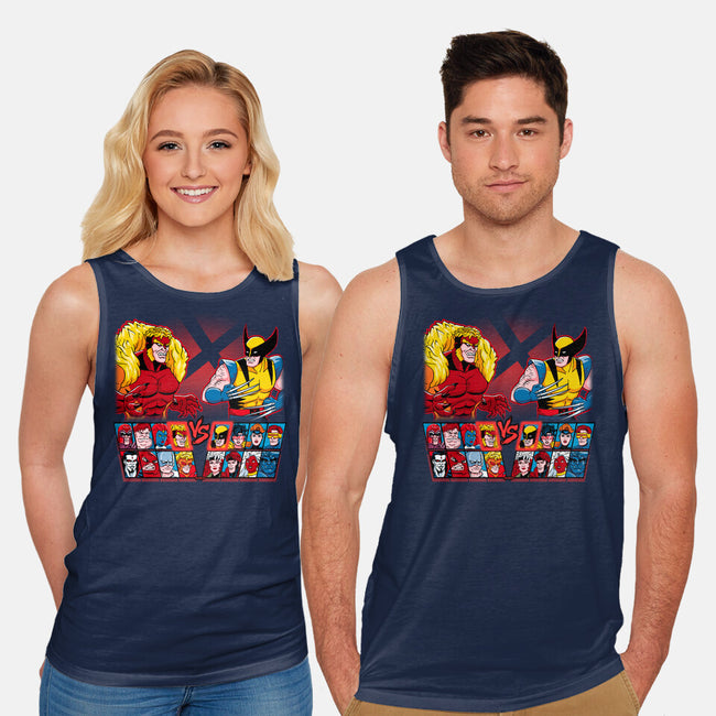 Mutant Fighter-Unisex-Basic-Tank-Andriu