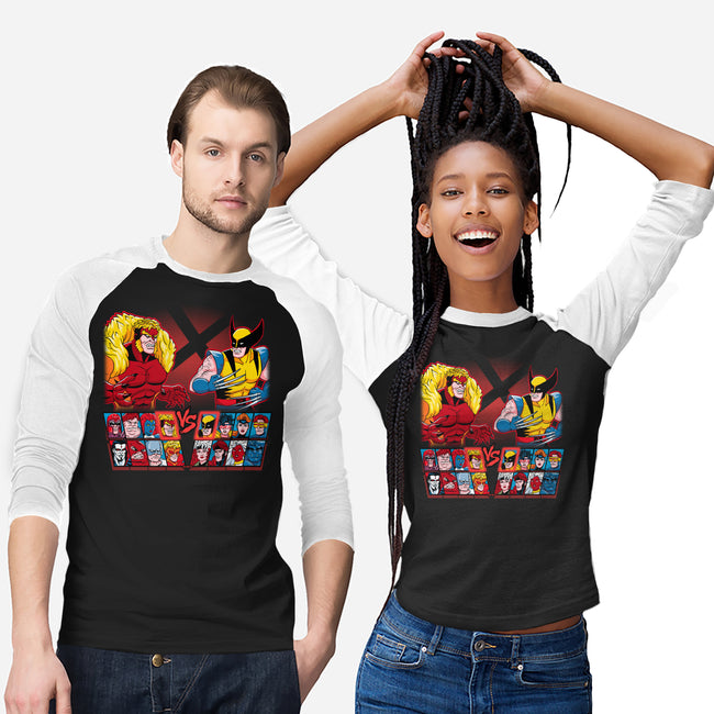 Mutant Fighter-Unisex-Baseball-Tee-Andriu