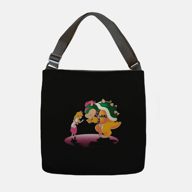 Peach Fiction-None-Adjustable Tote-Bag-naomori