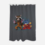 Experiments United-None-Polyester-Shower Curtain-Madzilla