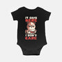 It Says Here I Don't Care-Baby-Basic-Onesie-eduely