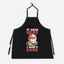 It Says Here I Don't Care-Unisex-Kitchen-Apron-eduely