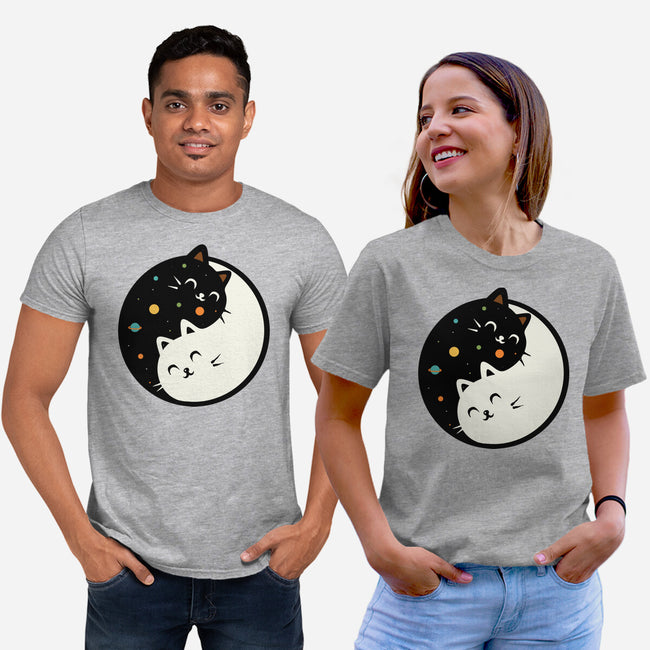 Space Kittens-Unisex-Basic-Tee-erion_designs