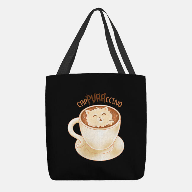 CaPURRRccino-None-Basic Tote-Bag-Umberto Vicente