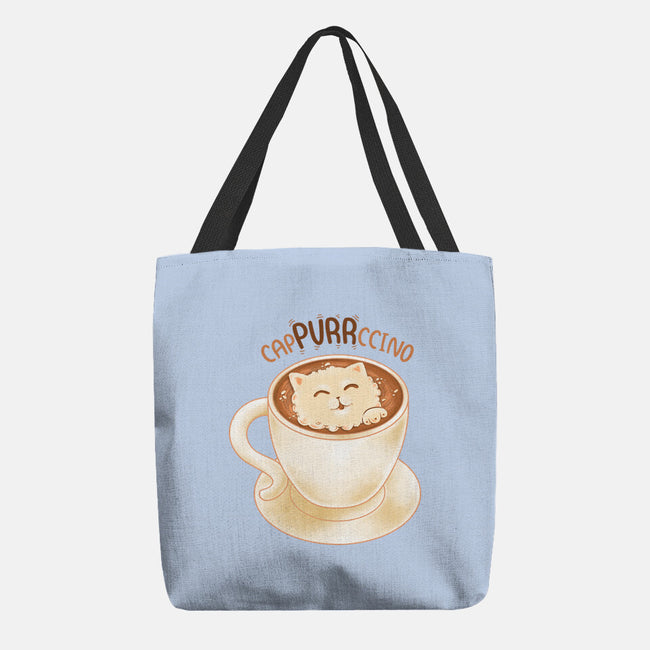 CaPURRRccino-None-Basic Tote-Bag-Umberto Vicente