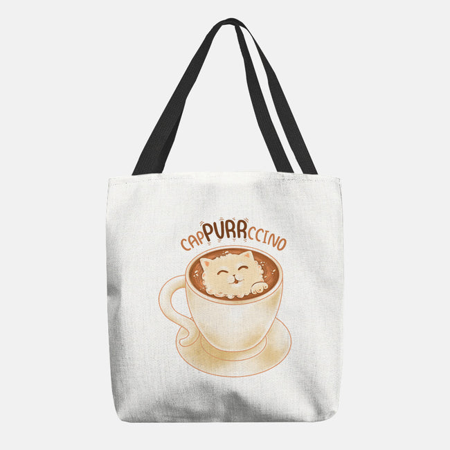 CaPURRRccino-None-Basic Tote-Bag-Umberto Vicente