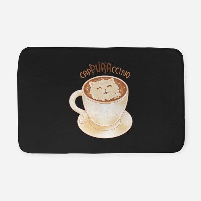 CaPURRRccino-None-Memory Foam-Bath Mat-Umberto Vicente