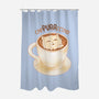 CaPURRRccino-None-Polyester-Shower Curtain-Umberto Vicente